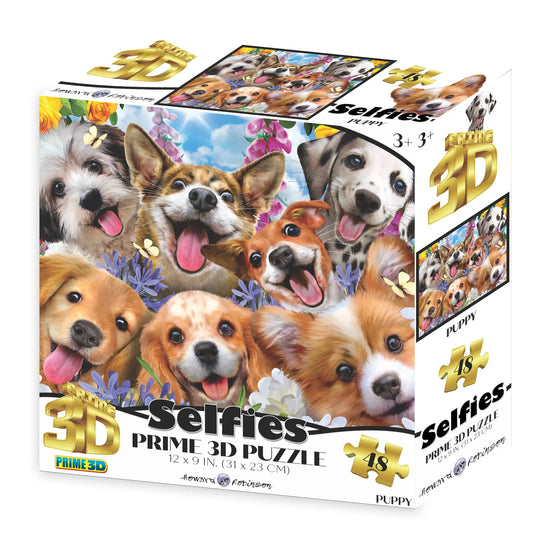 Prime 3D Puzzle - Puppy Selfie