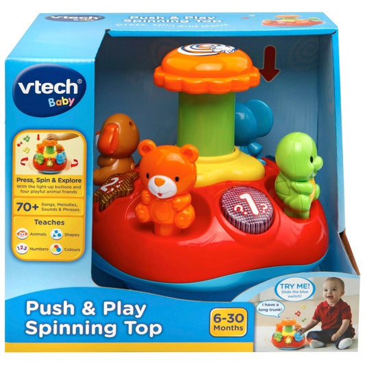 Vtech - Push & Play Spinning Top
