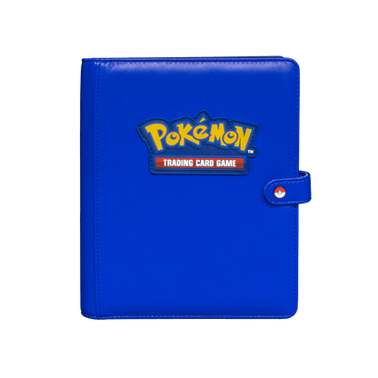 Pokemon - Premium Leather Small Binder - Blue