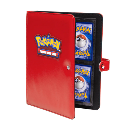 Pokemon - Premium Leather Small Binder - Red