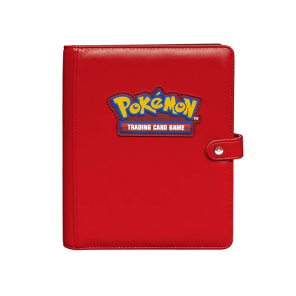 Pokemon - Premium Leather Small Binder - Red