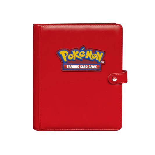 Pokemon - Premium Leather Small Binder - Red
