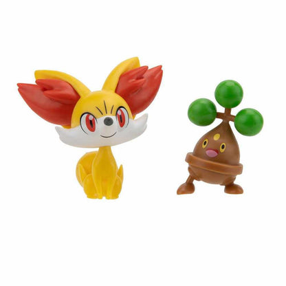 Pokemon Battle Figures - Bonsly & Fennekin