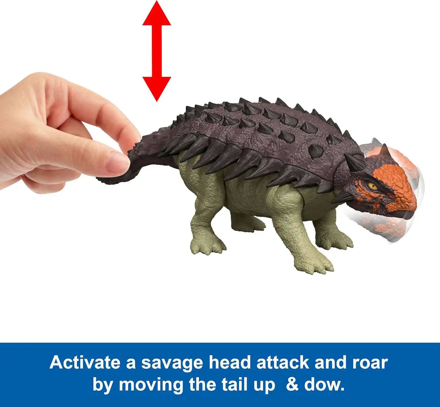Jurassic World - Rebirth Wild Roar - Ankylosaurus