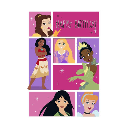 Disney Princess - Birthday Card