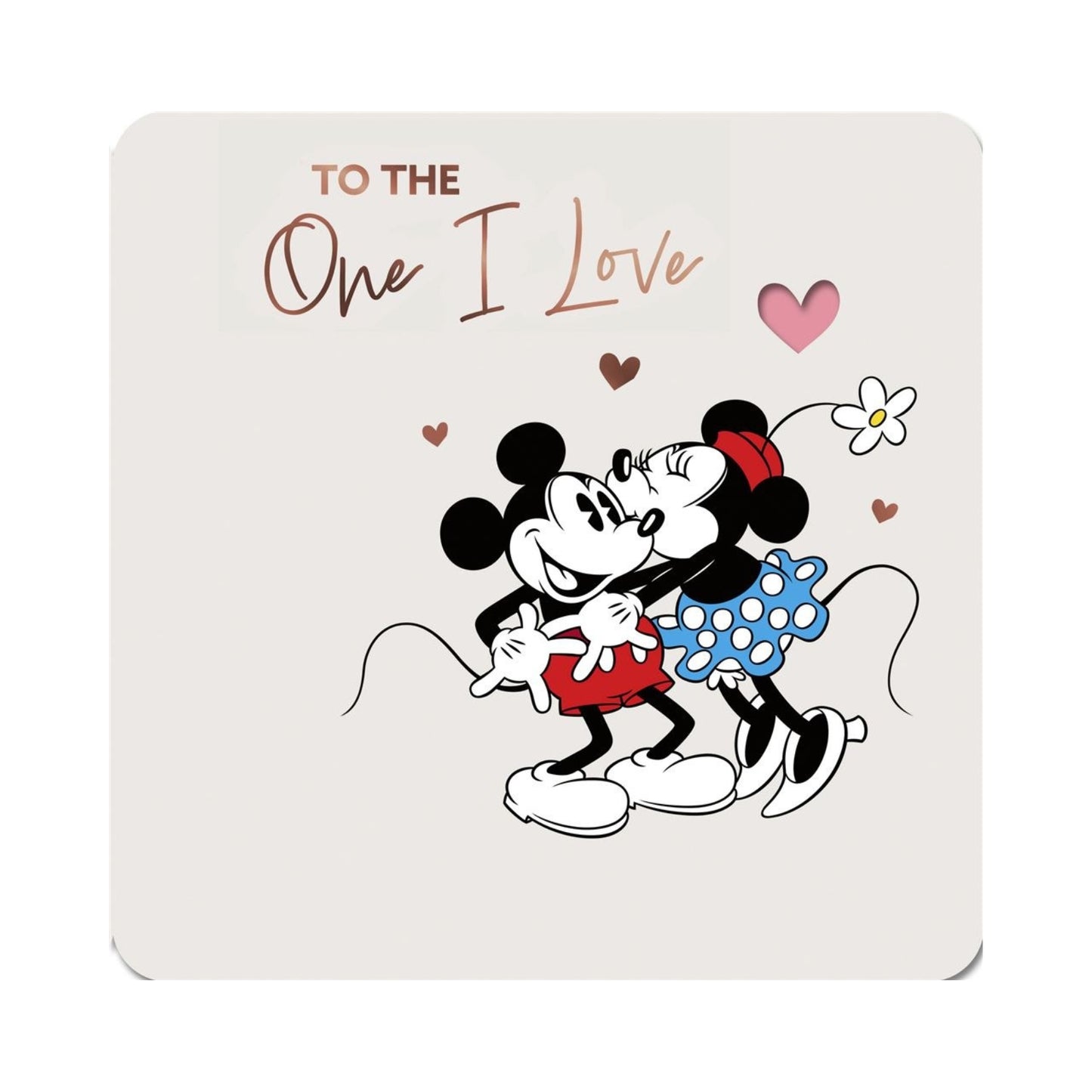 Mickey Mouse - To The One I Love - Celebration Card