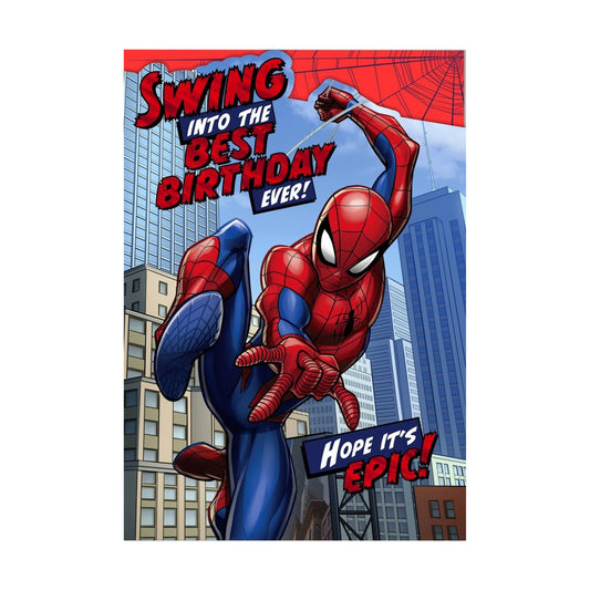 Spiderman - Birthday Card