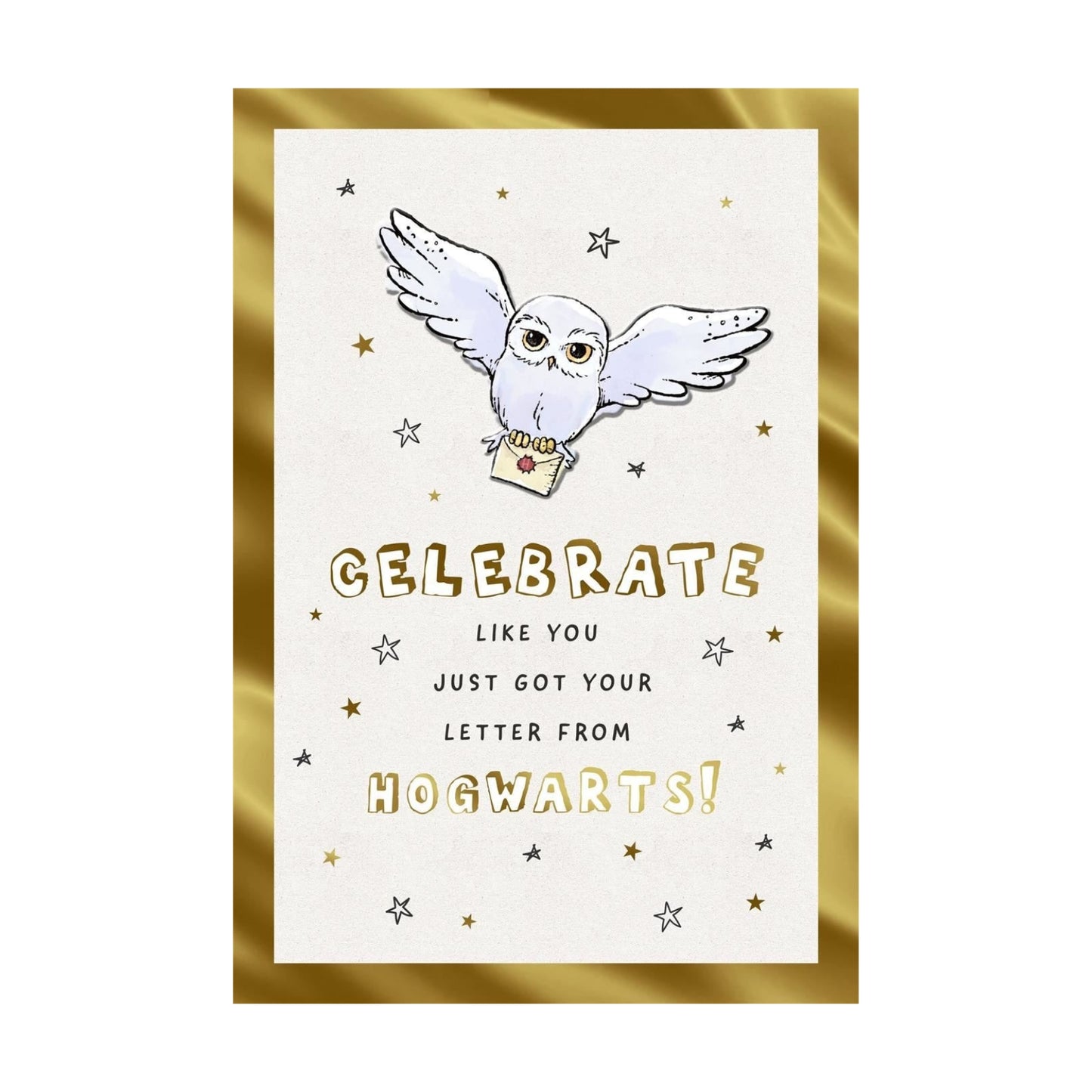 Harry Potter - Letter From Hogwarts - Birthday Card