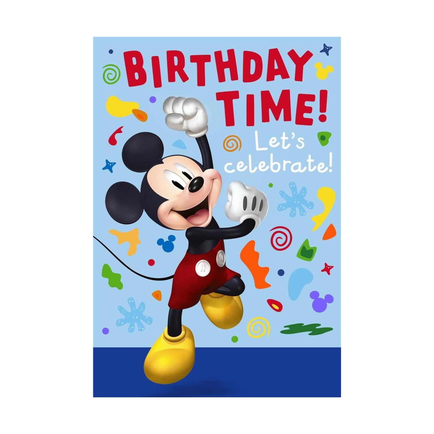 Mickey Mouse - Birthday Card