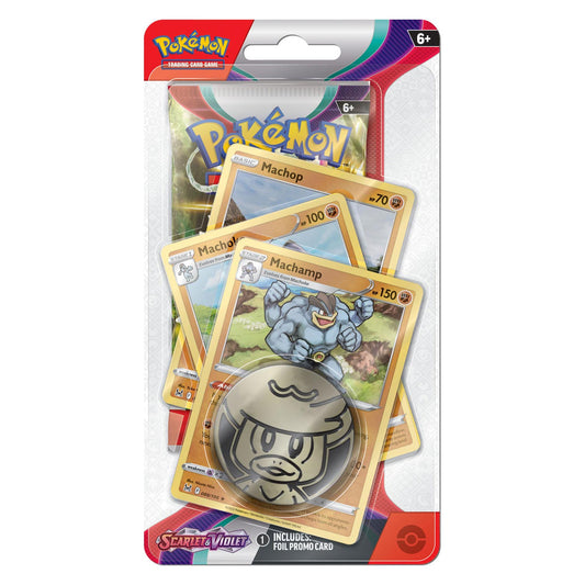 Pokemon TCG - Scarlet & Violet - Premium Checklane Machamp