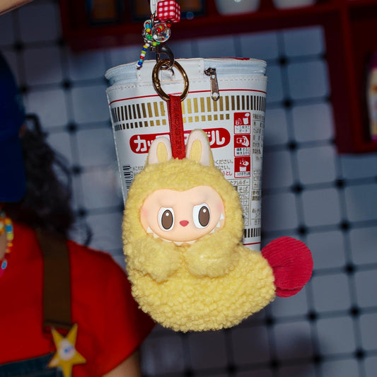 Labubu - Fried Shrimp Plush Pouch