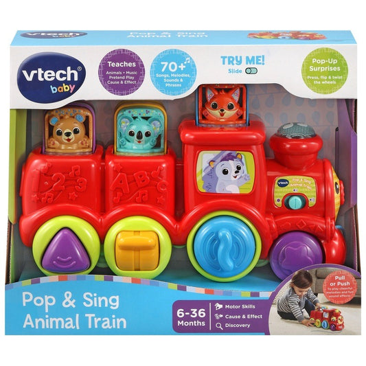 Vtech - Pop & Sing Animal Train
