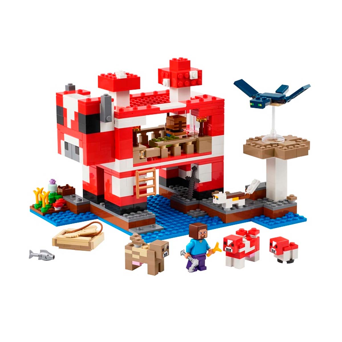 LEGO Minecraft - The Mooshroom House (21270)