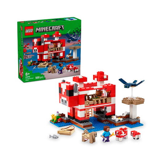 LEGO Minecraft - The Mooshroom House (21270)