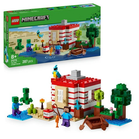 LEGO Minecraft - The TNT Jungle House (21275)