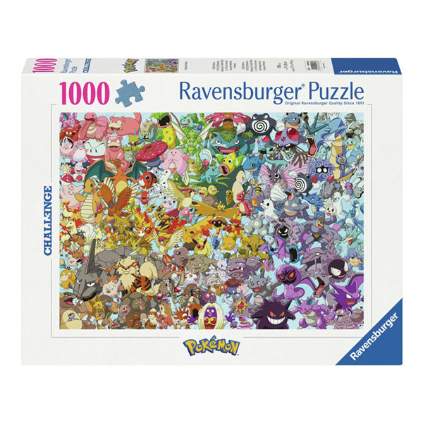Pokémon Challenge - 1000 Piece Jigsaw Puzzle