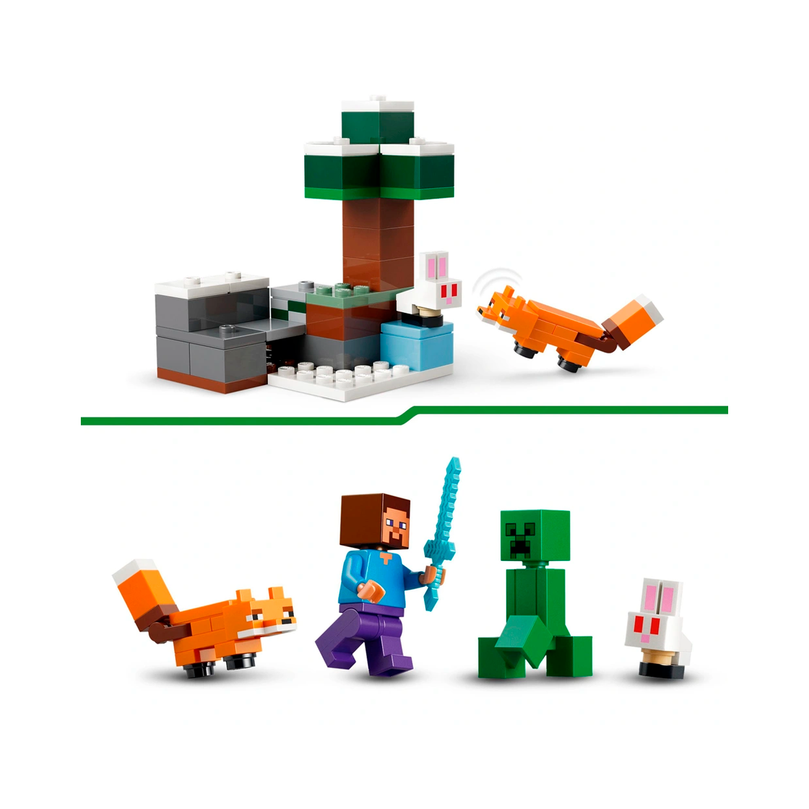 LEGO Minecraft - Steve's Taiga Adventure (21583)