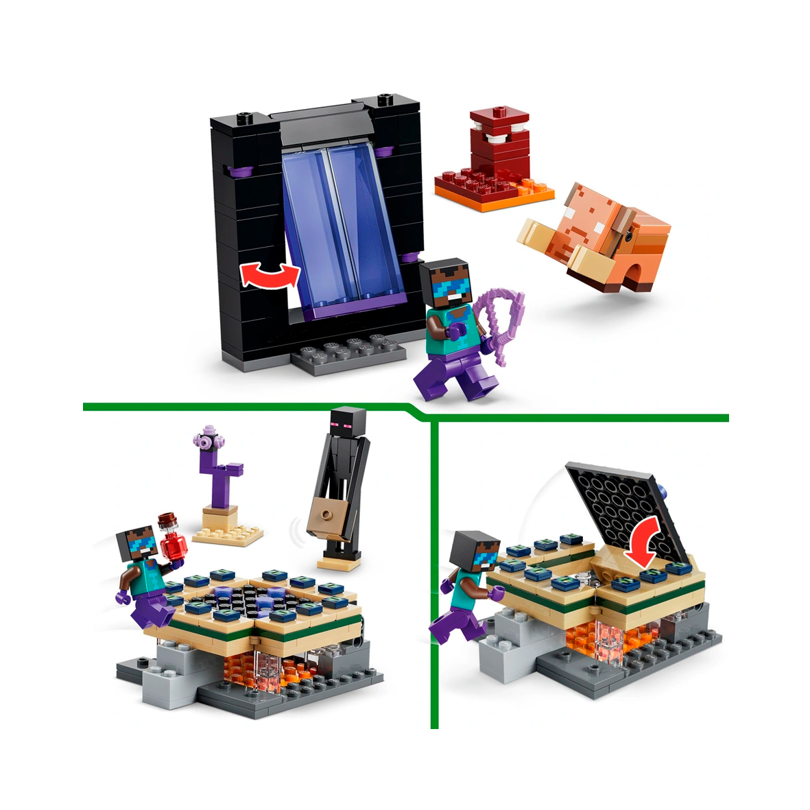 LEGO Minecraft - Nether and End Portal (21584)