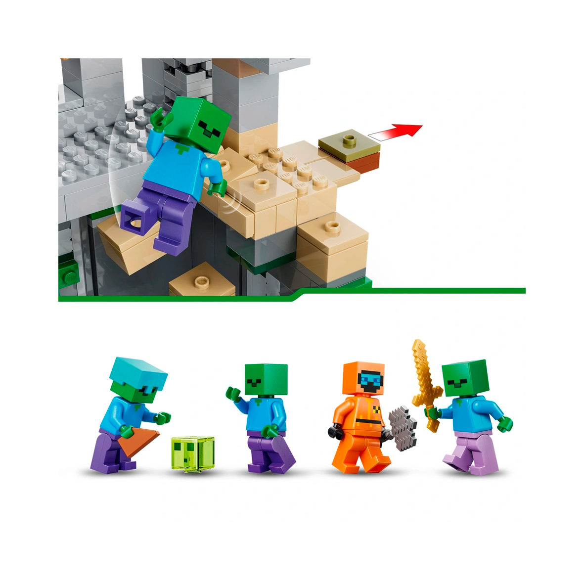 LEGO Minecraft - Zombie Dungeon (21587)