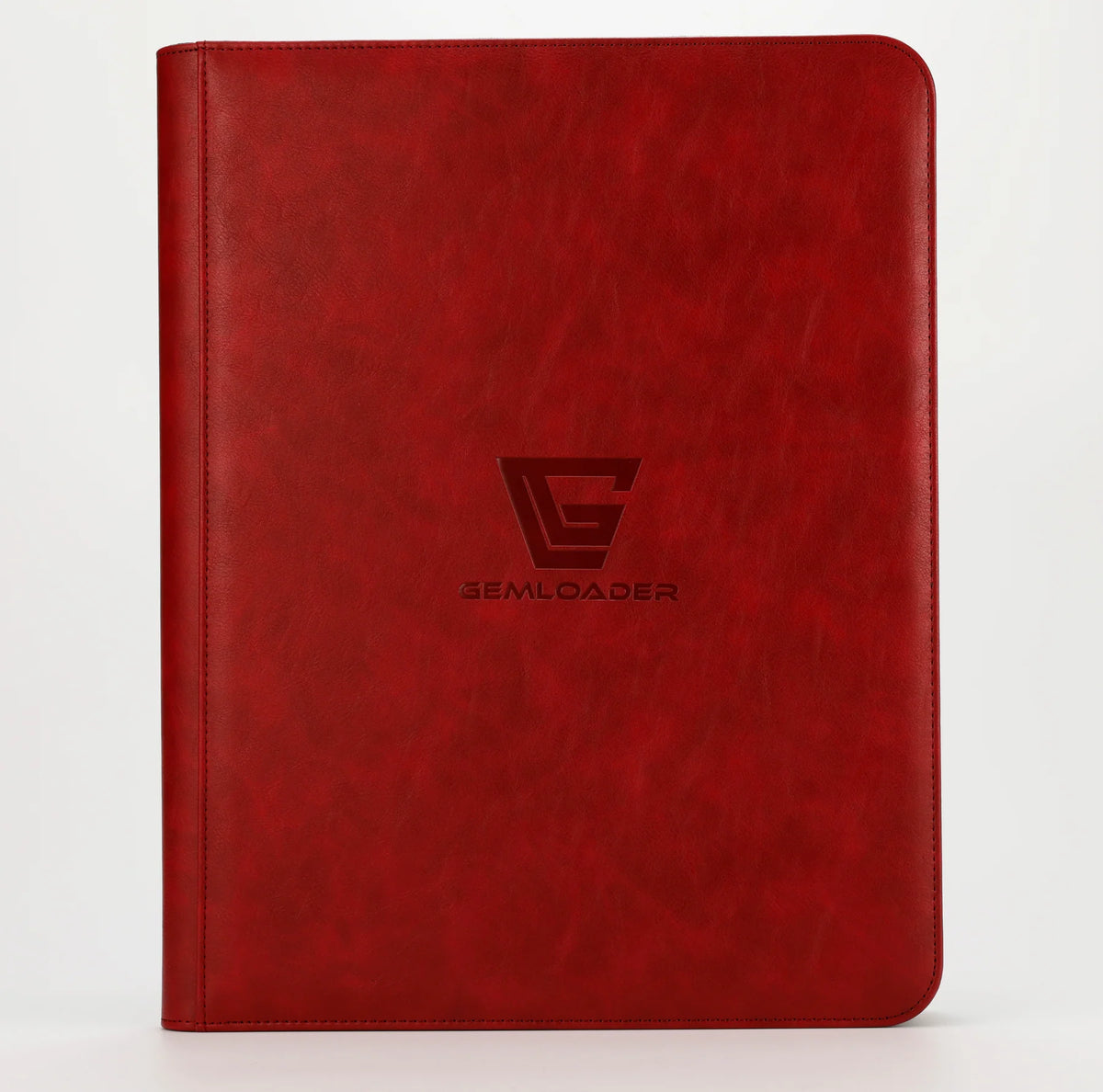 Gemloader - Premium 9 Pocket Toploader Binder - Red