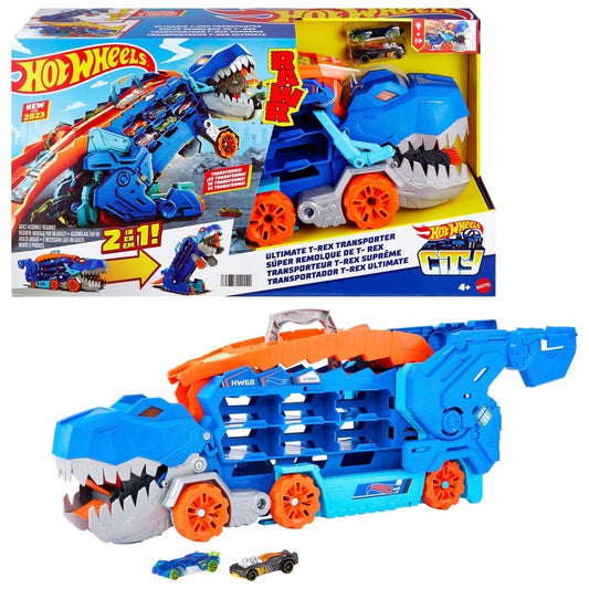 Hot Wheels City - Ultimate T-Rex Transporter