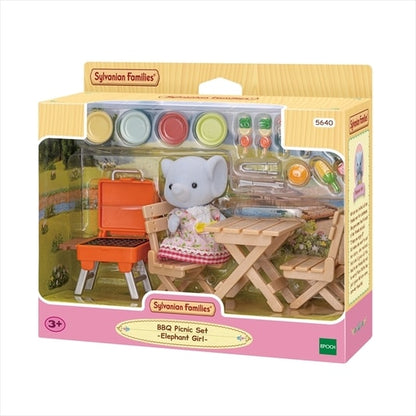 Slyvanian Families - BBQ Picnic Set - Elephant Girl
