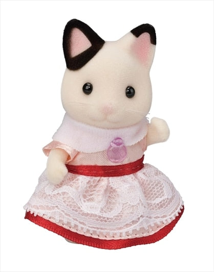 Slyvanian Families - Party Time Playset - Tuxedo Cat Girl