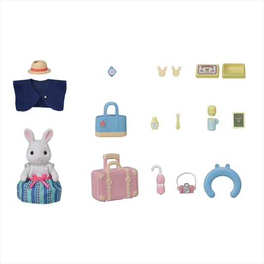 Slyvanian Families - Weekend Travel Set - Snow Rabbit Mother