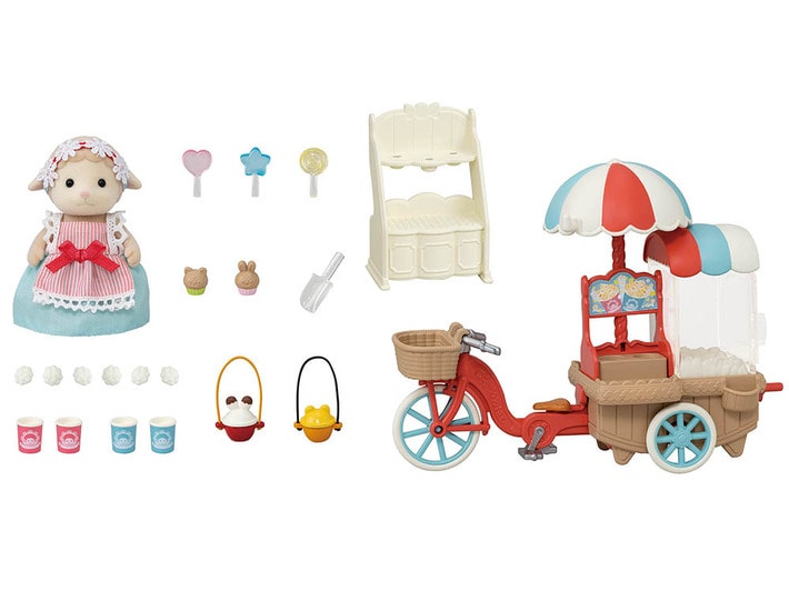 Slyvanian Families - Popcorn Delivery Trike