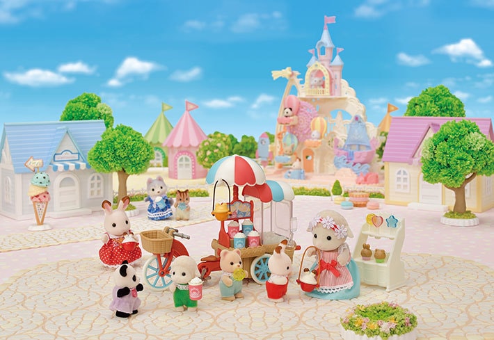 Slyvanian Families - Popcorn Delivery Trike