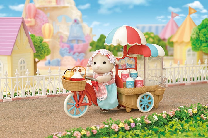 Slyvanian Families - Popcorn Delivery Trike