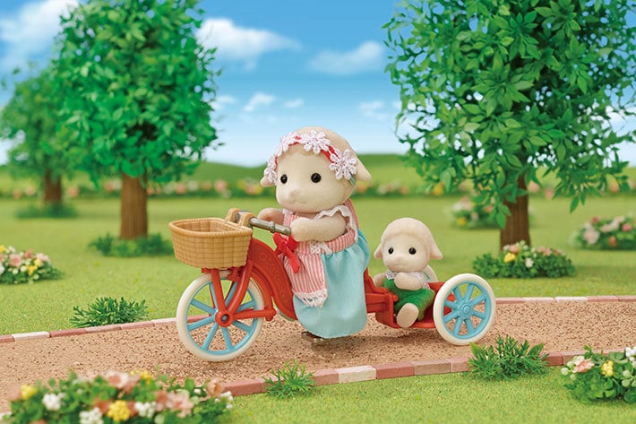 Slyvanian Families - Popcorn Delivery Trike