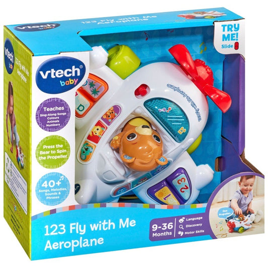 Vtech - 123 Fly With Me Aeroplane