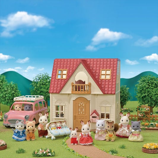 Slyvanian Families - Red Roof Cosy Cottage Starter Home