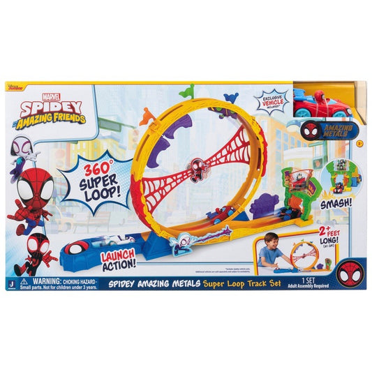 Spidey & His Amazing Friends - Amazing Metals Super Loop Track Set