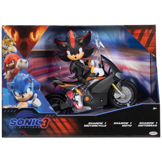 Sonic 3 Movie - Shadow with Motorcycle