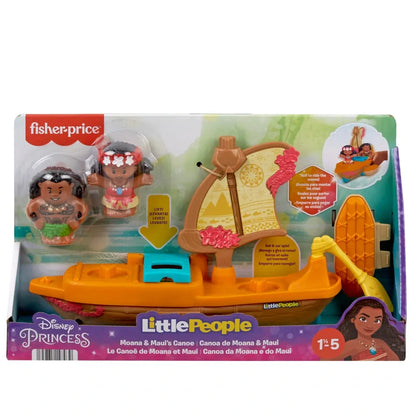 Fisher Price - Little People - Moana - Moana & Maui's Canoe