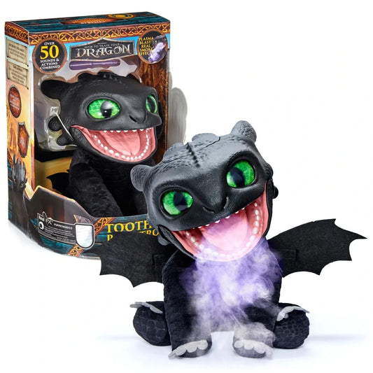 How To Train Your Dragon - Toothless Puppertronic Intearctive Plush