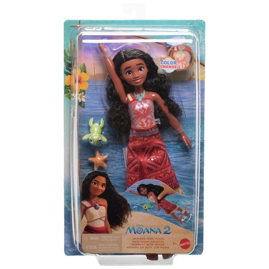 Disney - Moana 2 - Swimming Tautai Moana Doll