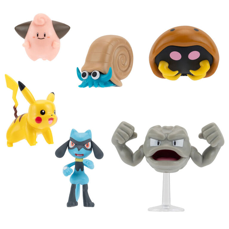 Pokemon - Pack 6 Battle Figure