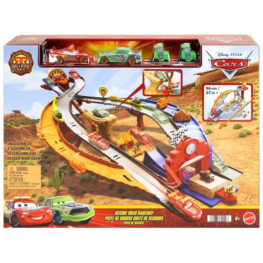 Disney Cars - Rescue Road Raceway Playset