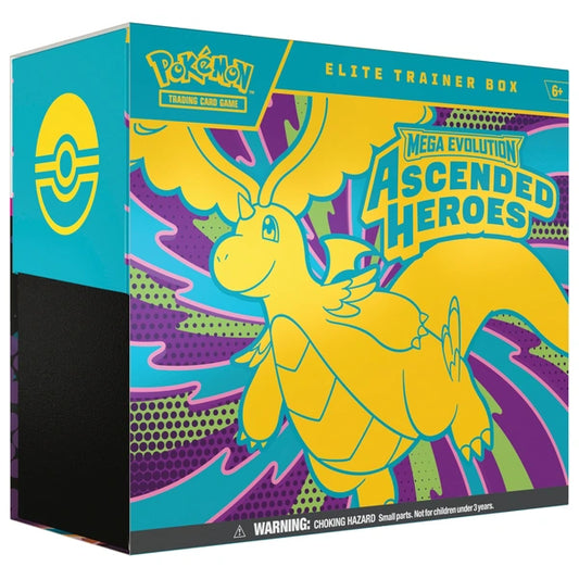 Pokemon TCG - Mega Evolution - Ascended Heroes - Elite Trainer Box