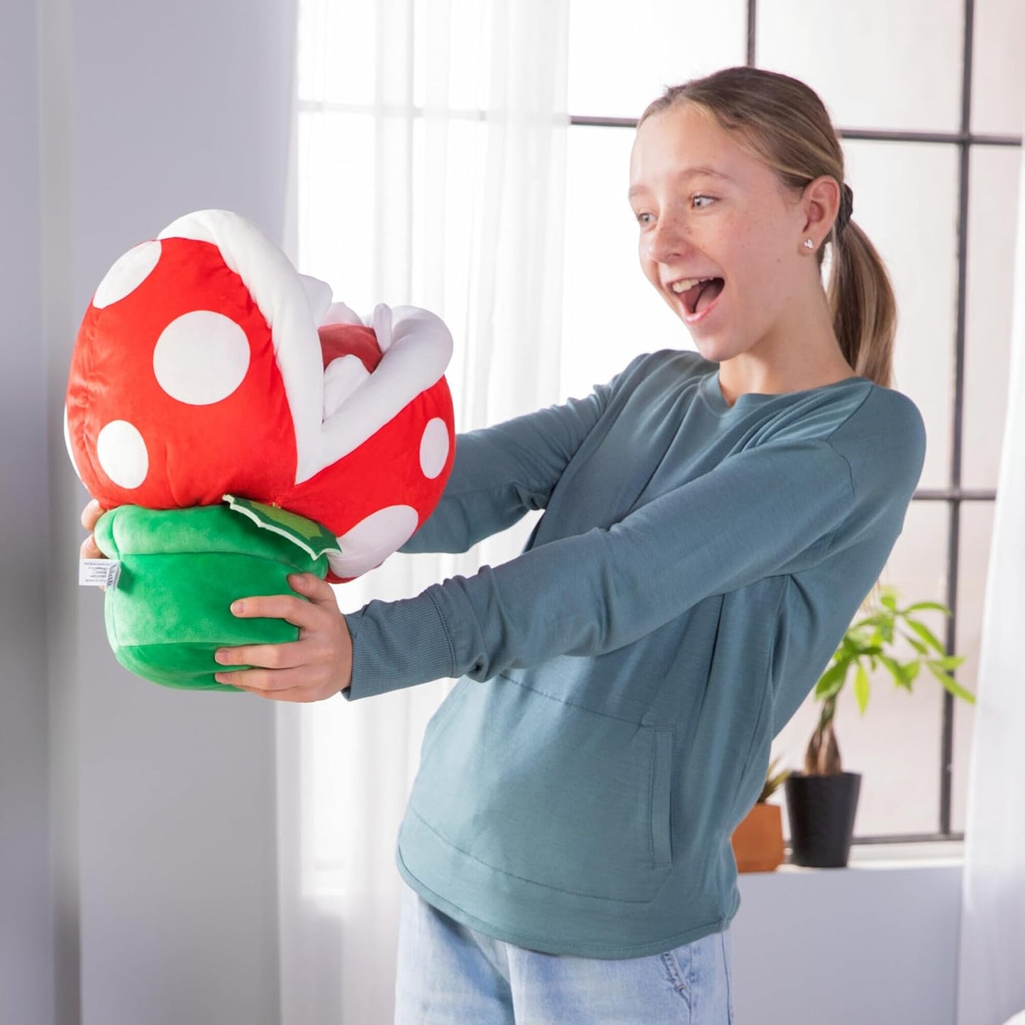 Mario Kart Mocchi - Mocchi Plush Figure Piranha Plant 37cm