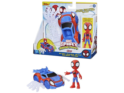 Spidey and His Amazing Friends - Vehicle and Figure Set - Spidey