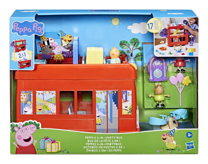 Peppa Pig - 2 in 1 Party Bus
