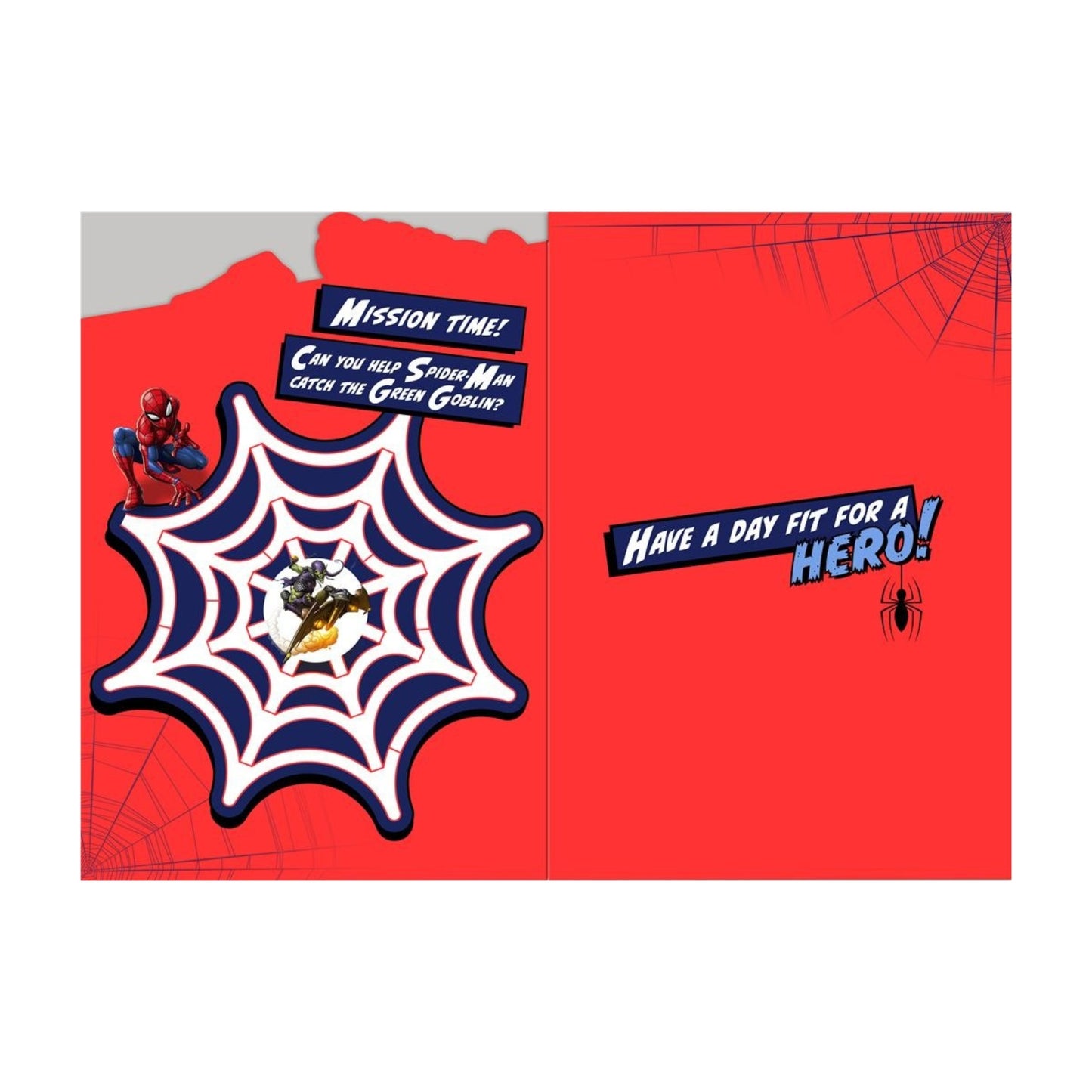 Spiderman - Birthday Card