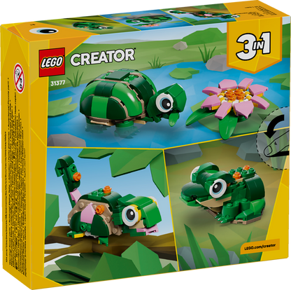 LEGO Creator - Turtle With a Water Lily Flower (31377)