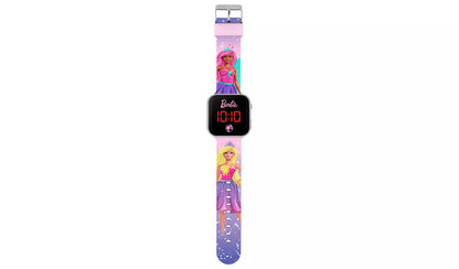 Barbie - Multicoloured Strap LED Watch