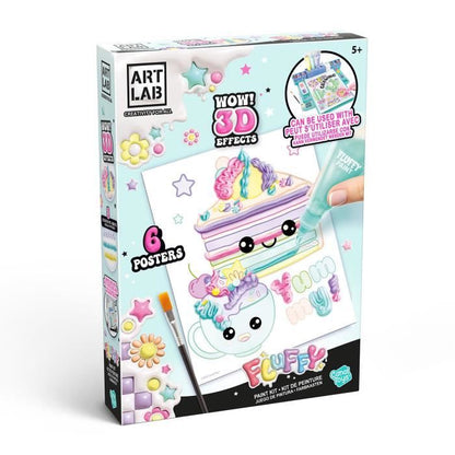 Art Lab - Fluffy Paint Kit