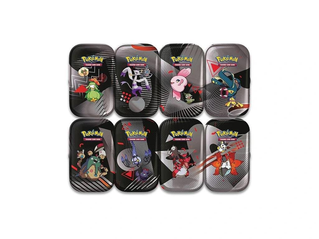 Pokemon - Scarlet & Violet - Black Bolt & White Flare - Mini Tins